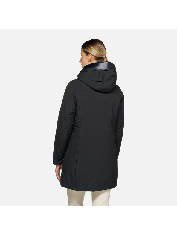 Geox Crna ženska parka Geox Spherica