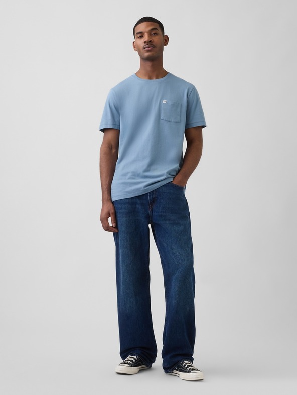 GAP Majica kratkih rukava s džepom Gap