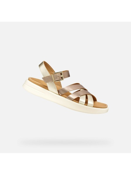 Geox Bež ženske sandale Geox Xand 2S