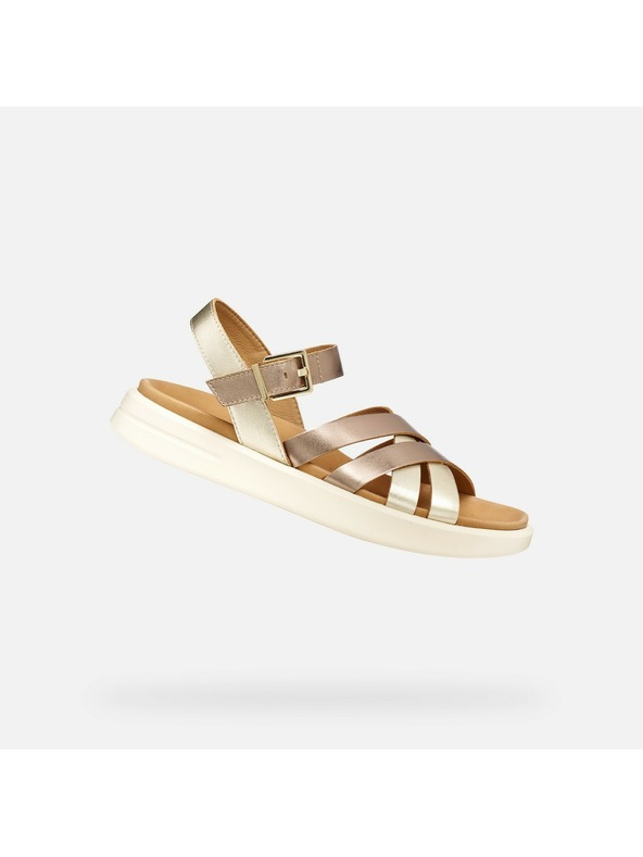 Geox Bež ženske sandale Geox Xand 2S