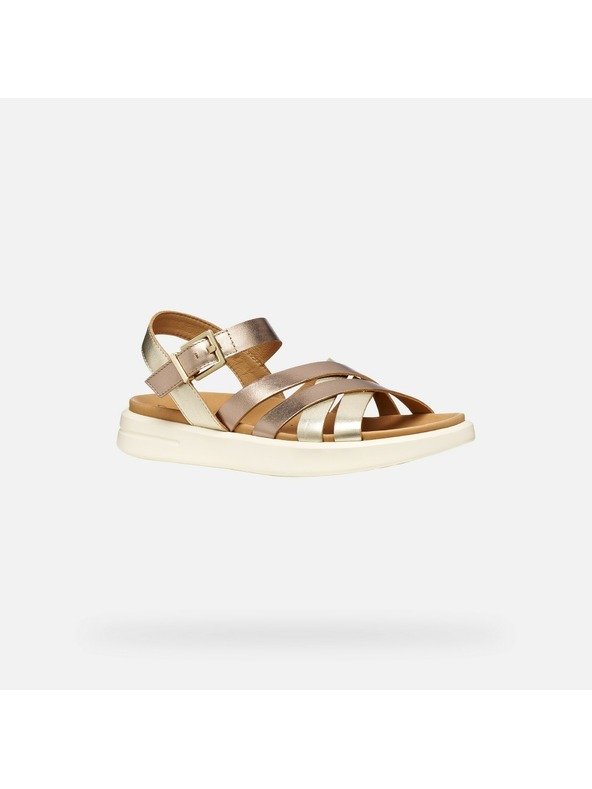 Geox Bež ženske sandale Geox Xand 2S