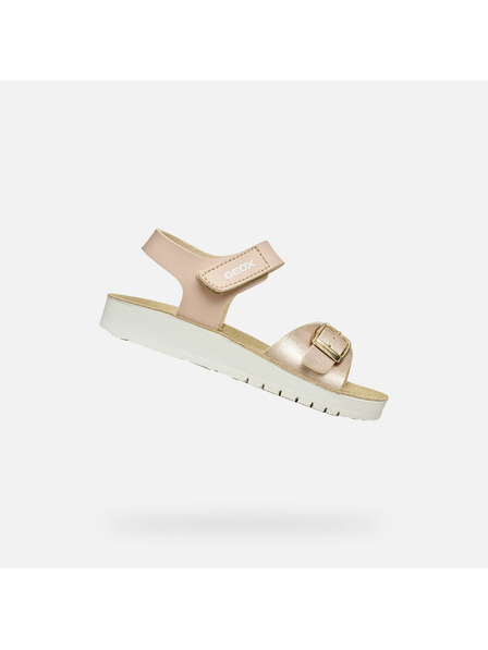 Geox Svjetlosno ružičasta djevojčinska sandala Geox Sandal Costarei