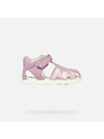 Geox Ružičaste djevojčinske barefoot sandale Geox Sandal Steppieup