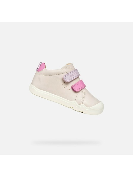 Geox Svjetlosno ružičasta djevojčinska barefoot tenisica Geox Steppieup