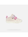 Geox Svjetlosno ružičasta djevojčinska barefoot tenisica Geox Steppieup
