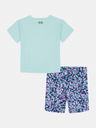 Under Armour Djevojčački set Under Armour UA PRINTED BIKE SHORT SET