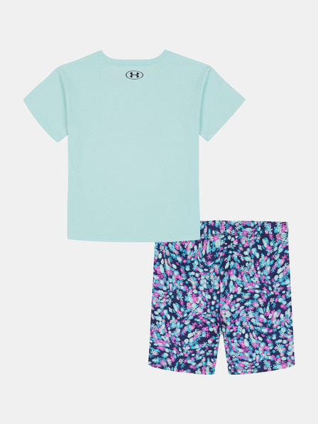 Under Armour Djevojčački set Under Armour UA PRINTED BIKE SHORT SET