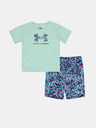 Under Armour Djevojčački set Under Armour UA PRINTED BIKE SHORT SET