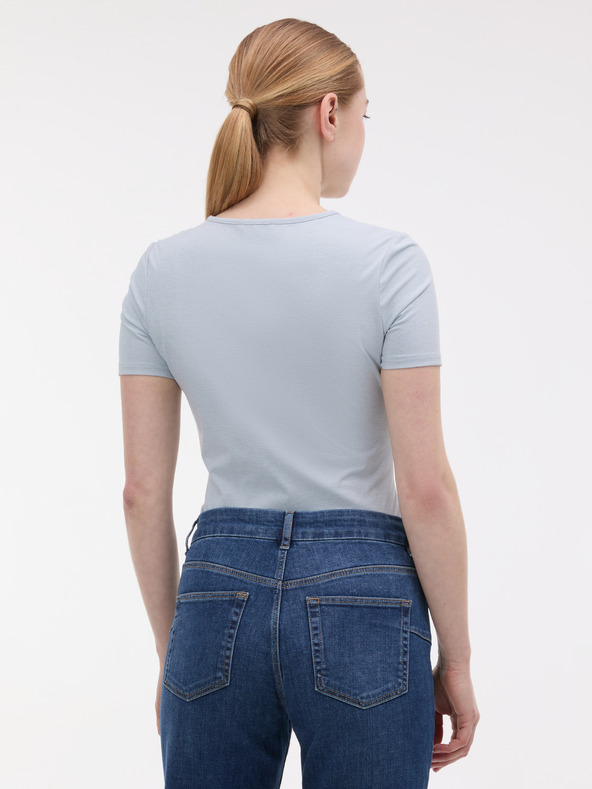 Orsay Svijetlo plava ženska majica kratkih rukava ORSAY