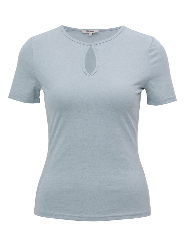 Orsay Svijetlo plava ženska majica kratkih rukava ORSAY
