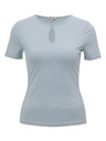 Orsay Svijetlo plava ženska majica kratkih rukava ORSAY