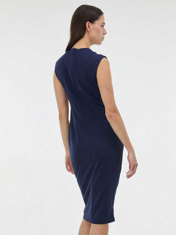 Orsay Tamnoplava ženska midi haljina ORSAY