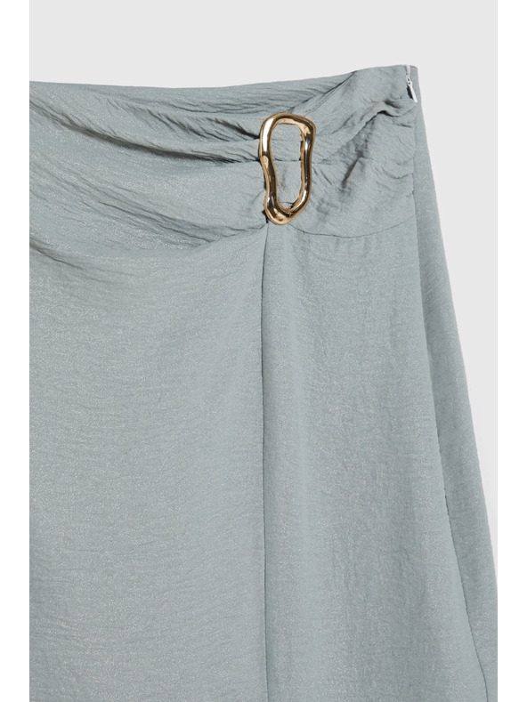 Moodo Suknja s prorezom maslinaste boje Moodo