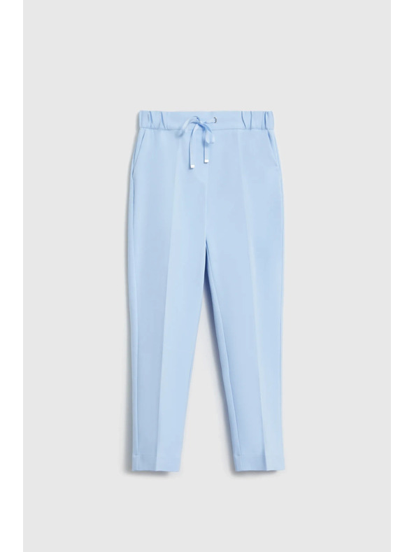 Moodo Hlače s nogavicama u kant plave Moodo