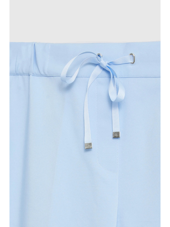 Moodo Hlače s nogavicama u kant plave Moodo