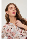 Moodo Košulja od viskoze s cvjetovima ružičasta Moodo