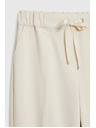 Moodo Bež hlače sa naborima Moodo