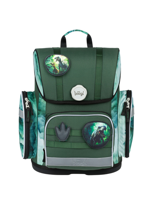 BAAGL  BAAGL SET 5 Ergo Dino: aktovka, pernica, vreca, pregaca, novcanik