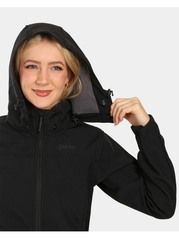 Kilpi Ženska softshell jakna Kilpi RAVIA-W Black