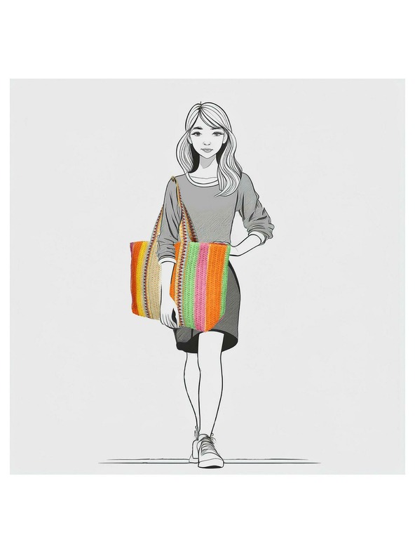 Enrico Benetti Torba Enrico Benetti Marbella 61001 Multicolor-1