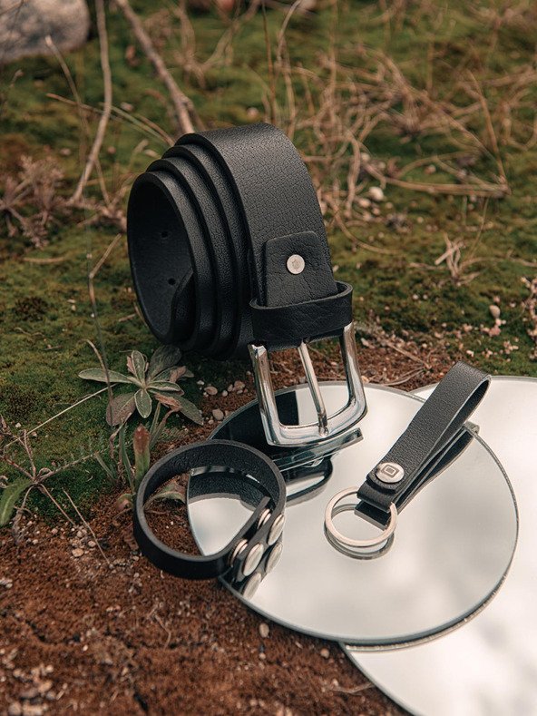 Ombre Clothing Set muskih koznih dodataka - crna A654 Ombre Clothing