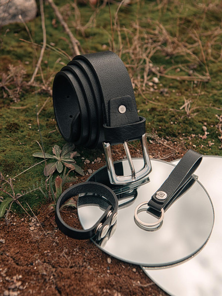 Ombre Clothing Set muskih koznih dodataka - crna A654 Ombre Clothing