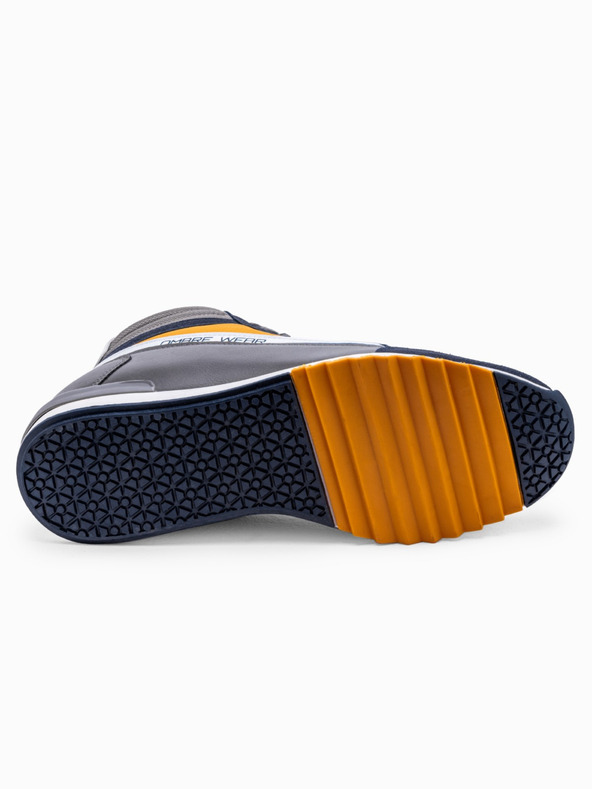 Ombre Clothing Muške sneakers cipele - mornarsko plava/žuta T358 Ombre Clothing