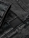 Ombre Clothing Muška farmerska jakna katana s pranjem - grafit V5 OM-JADJ-0219 Ombre Clothing