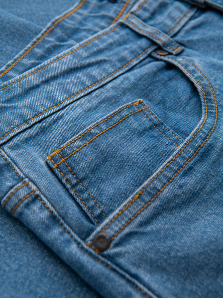 Ombre Clothing Muške farmerske hlače proširene REGULAR FIT - plave V3 OM-PADP-0241 Ombre Clothing