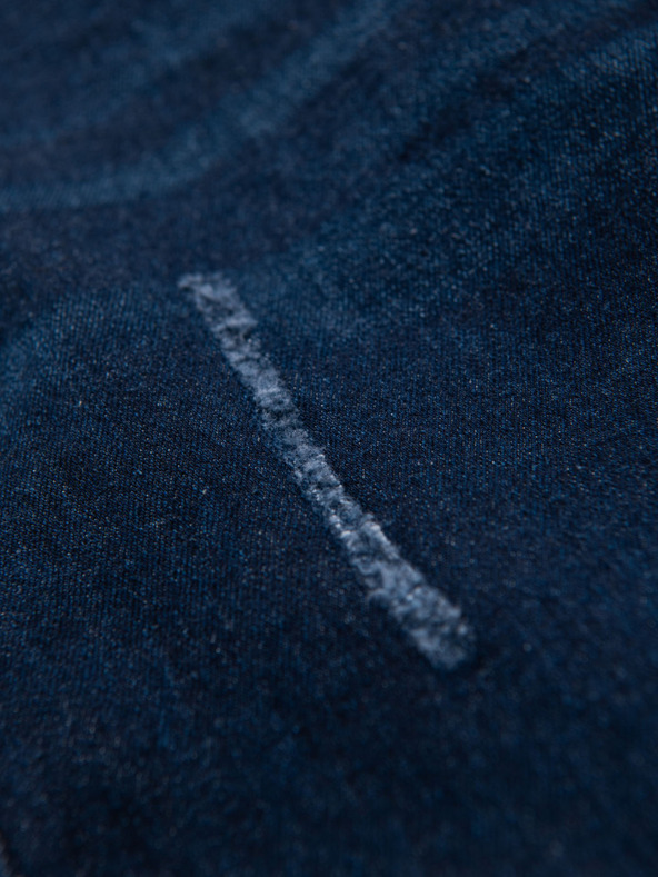 Ombre Clothing Muške farmerske hlače REGULAR FIT - tamno plave V4 OM-PADP-0241 Ombre Clothing