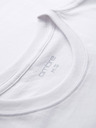 Ombre Clothing Muška pletena majica REGULAR kroja s tiskom - bijela V1 OM-TSPT-0231 Ombre Clothing