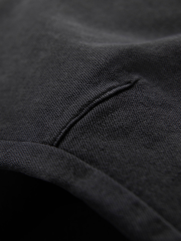 Ombre Clothing Muške traper hlače JOGGERS s pranjem efektom - sive V3 OM-PADJ-0267 Ombre Clothing