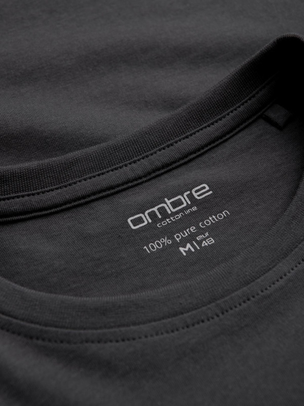 Ombre Clothing Muška majica s dugim rukavom bez ispisanog dizajna - mix 2 kom Z43 Ombre Clothing