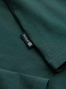 Ombre Clothing Muški roletom s dugim rukavima - tamno zelena V7 OM-OM-LSCL-0130 Ombre Clothing