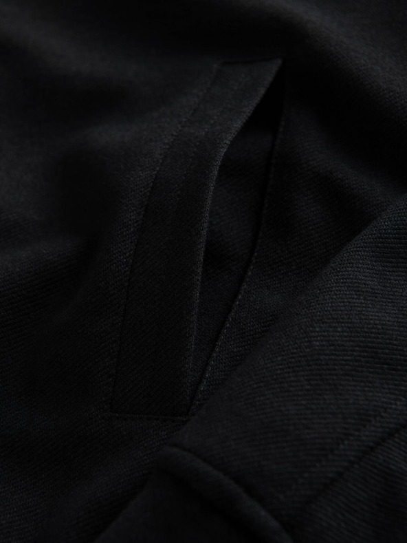 Ombre Clothing Muška bomber jakna s raglan rukavima - crna V1 OM-JANP-0159 Ombre Clothing