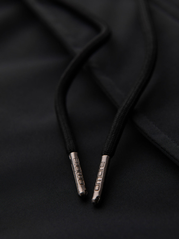 Ombre Clothing Klasična dugačka muška parka jakna - crna V6 OM-JAPJ-0313 Ombre Clothing