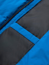 Ombre Clothing Muška topla prošivana jakna s raglan rukavima - plava V2 OM-JAHP-0302 Ombre Clothing