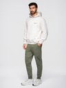 Ombre Clothing Muške trenirke joggers - maslinaste V4 OM-PASK-0280 Ombre Clothing