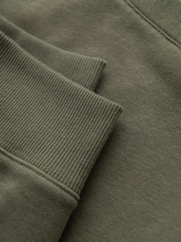 Ombre Clothing Muške trenirke joggers - maslinaste V4 OM-PASK-0280 Ombre Clothing