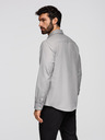 Ombre Clothing Muška košulja klasičnog regular fit kroja - siva V1 K694 Ombre Clothing