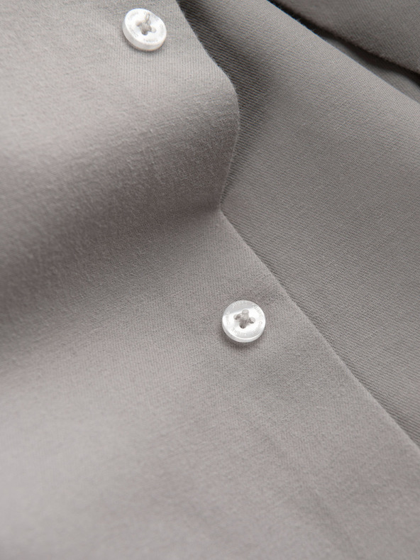 Ombre Clothing Muška košulja klasičnog regular fit kroja - siva V1 K694 Ombre Clothing