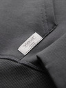 Ombre Clothing Muška mikina s džepom na prsima s vezom i kapuljačom - grafit V2 OM-SSNZ-0241 Ombre Clothing