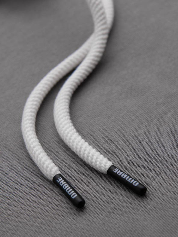 Ombre Clothing Muška mikina BASIC s džepom na prsima i kapuljačom - siva V8 B1674 Ombre Clothing