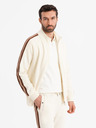 Ombre Clothing Muški trenerka set dukserica + trenirka joggers - kremasta V3 Z114 Ombre Clothing