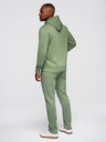 Ombre Clothing Muški trenerka set dukserica + hlače regular fit - svjetlo zelena V3 Z120 Ombre Clothing