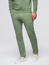 Ombre Clothing Muška trenerka majica sa okruglim izrezom + hlače regular fit - svjetlo zelena V3 Z122 Ombre Clothing