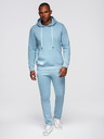 Ombre Clothing Muška trenerka majica + hlače regular fit - svjetlo plava V7 Z120 Ombre Clothing