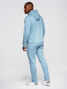 Ombre Clothing Muška trenerka majica + hlače regular fit - svjetlo plava V7 Z120 Ombre Clothing
