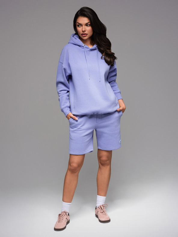 Ombre Clothing UNISEX trenerka majica + sortice - lavanda V9 Z110 Ombre Clothing