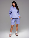 Ombre Clothing UNISEX trenerka majica + sortice - lavanda V9 Z110 Ombre Clothing